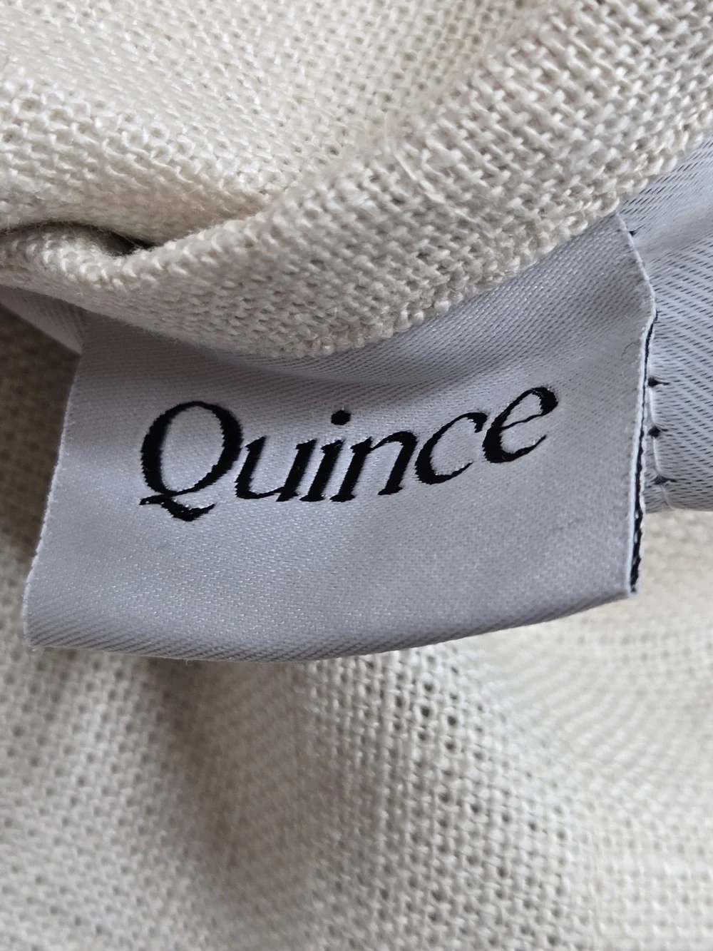 NWOT QUINCE Set 2 48x96 Heavyweight European Linen Room Darkening Curtains 0227